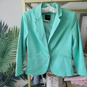 The Limited Mint Green Professional Blazer Women's Size Small